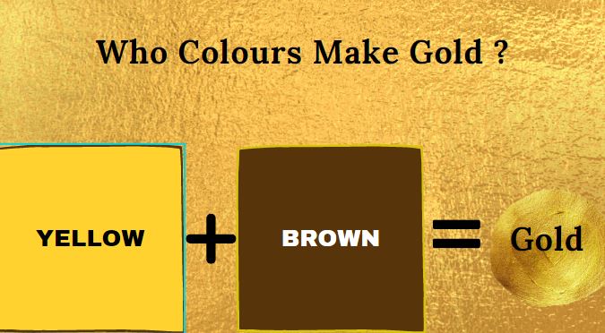 what colors make gold