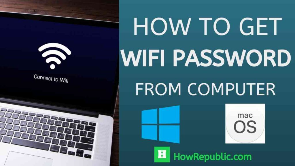 how to get wifi password from computer