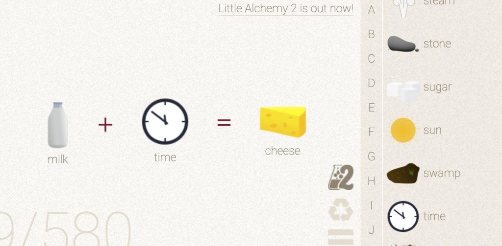 How to make Cheese in Little Alchemy