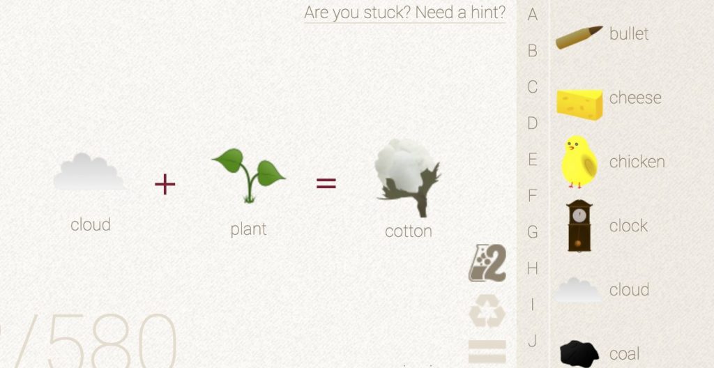 How to make Cotton in Little Alchemy