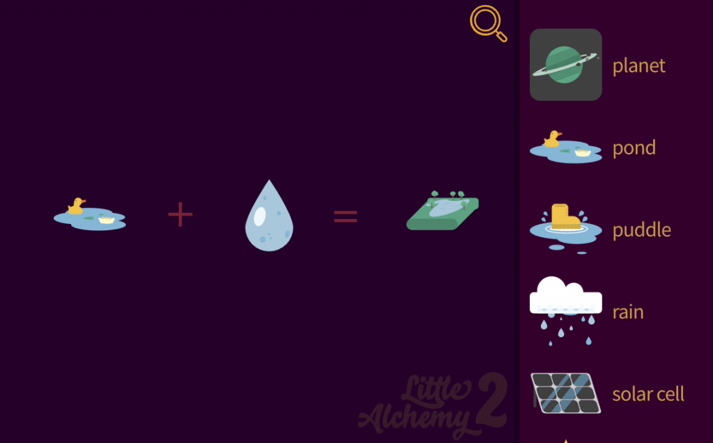 How to make Lake in Little Alchemy 2