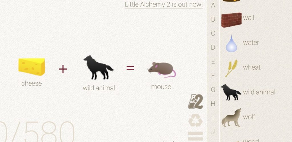 How to make Mouse in Little Alchemy