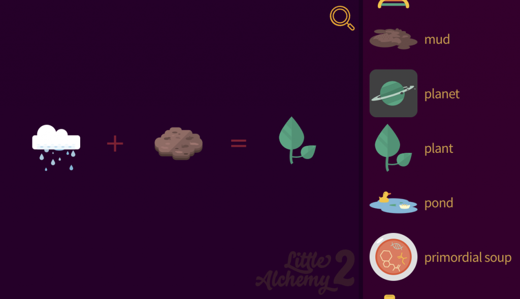 How to make a Plant in Little Alchemy 2