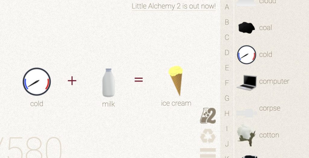 How to make Ice Cream in Little Alchemy