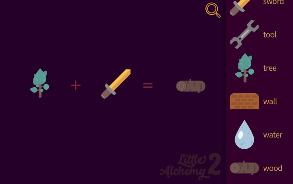 How to make Wood in Little Alchemy 2