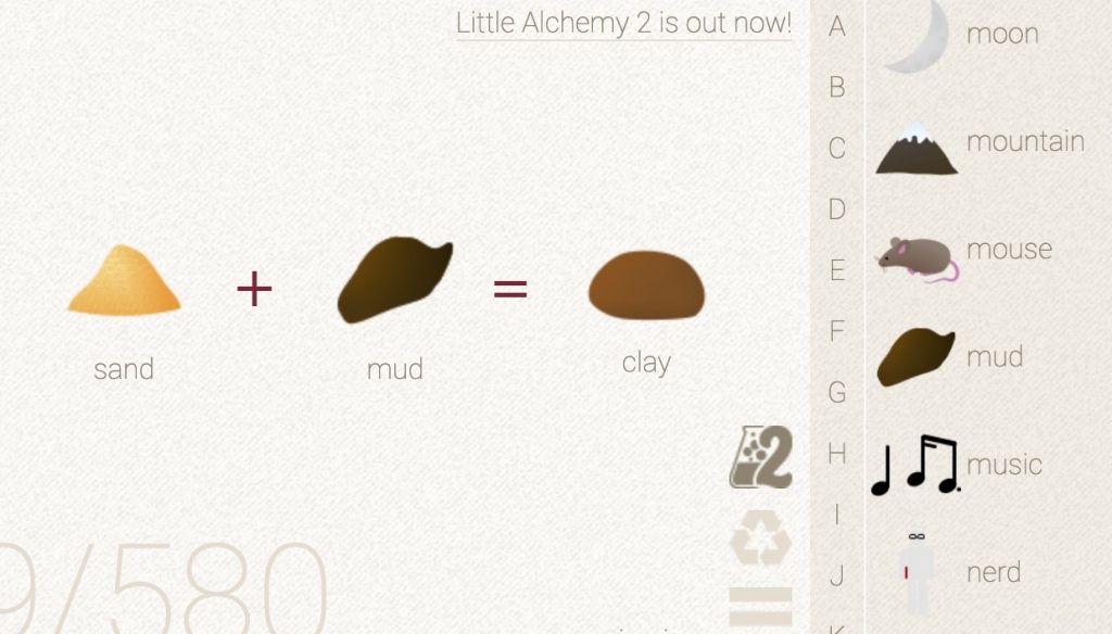 How to make Clay in Little Alchemy
