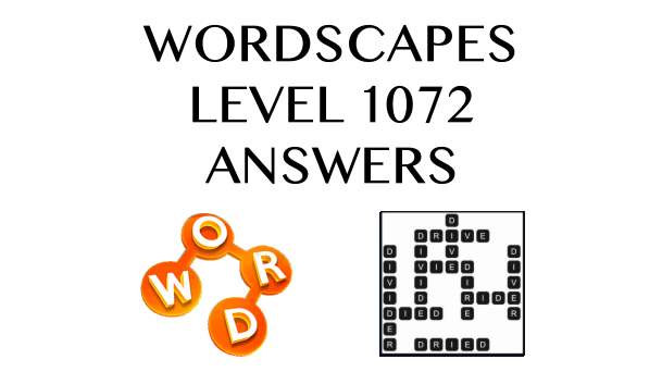 Wordscapes Level 1072 Answers