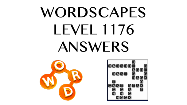 Wordscapes Level 1176 Answers