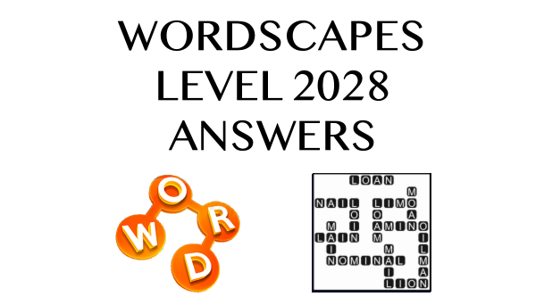 Wordscapes Level 2028 Answers