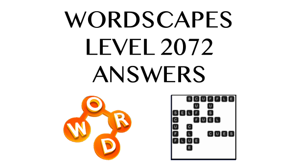 Wordscapes Level 2072 Answers