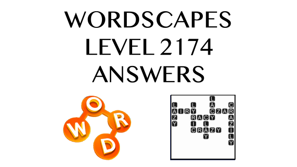 Wordscapes Level 2174 Answers