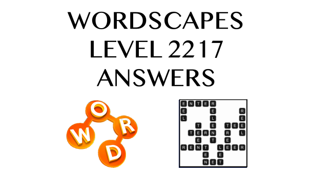 Wordscapes Level 2217 Answers