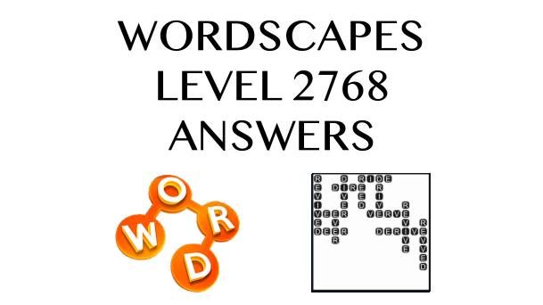 Wordscapes Level 2768 Answers