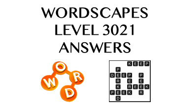 Wordscapes Level 3021 Answers