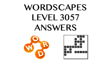 Wordscapes Level 3057 Answers