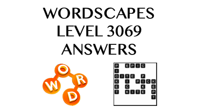 Wordscapes Level 3069 Answers