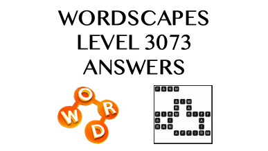 Wordscapes Level 3073 Answers