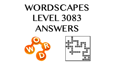 Wordscapes Level 3083 Answers