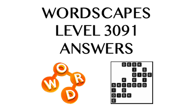 Wordscapes Level 3091 Answers