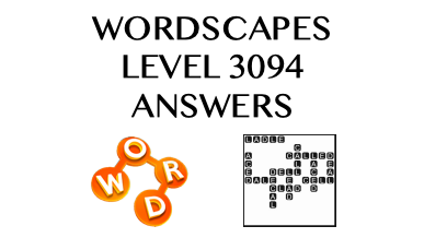 Wordscapes Level 3094 Answers