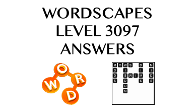 Wordscapes Level 3097 Answers