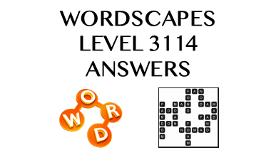 Wordscapes Level 3114 Answers