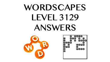 Wordscapes Level 3129 Answers