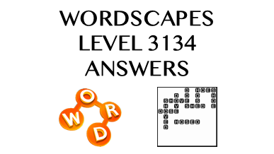 Wordscapes Level 3134 Answers