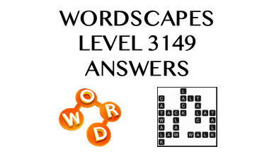 Wordscapes Level 3149 Answers