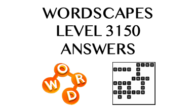 Wordscapes Level 3150 Answers