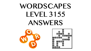 Wordscapes Level 3155 Answers