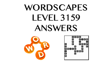 Wordscapes Level 3159 Answers