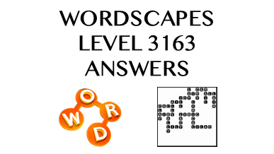 Wordscapes Level 3163 Answers