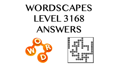 Wordscapes Level 3168 Answers