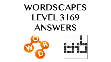 Wordscapes Level 3169 Answers