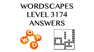 Wordscapes Level 3174 Answers