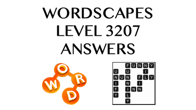 Wordscapes Level 3207 Answers