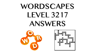 Wordscapes Level 3217 Answers