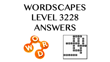 Wordscapes Level 3228 Answers