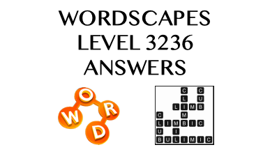 Wordscapes Level 3236 Answers