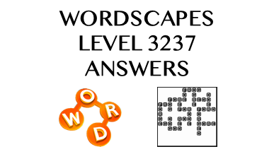 Wordscapes Level 3237 Answers