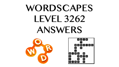 Wordscapes Level 3262 Answers