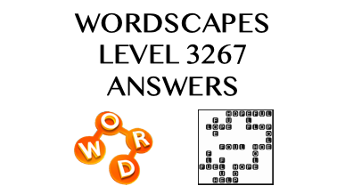 Wordscapes Level 3267 Answers