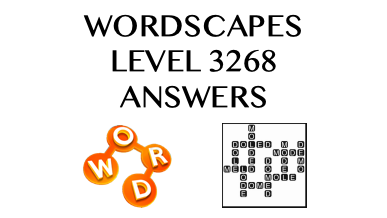 Wordscapes Level 3268 Answers