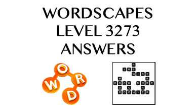 Wordscapes Level 3273 Answers