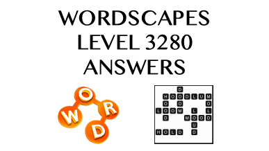 Wordscapes Level 3280 Answers