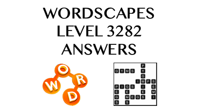 Wordscapes Level 3282 Answers