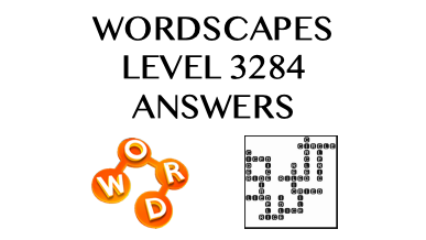 Wordscapes Level 3284 Answers