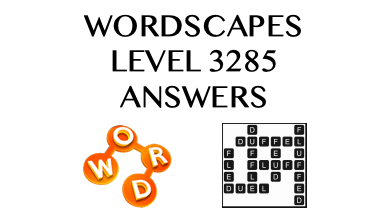 Wordscapes Level 3285 Answers