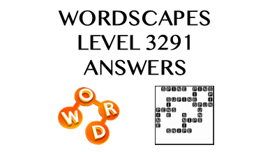 Wordscapes Level 3291 Answers